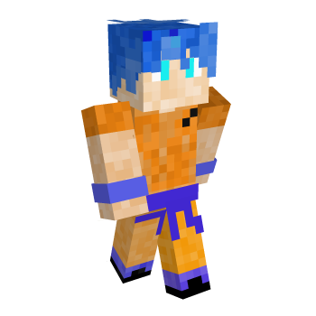 Whis Goku Minecraft Skin