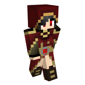 Red Cloak Minecraft Skin