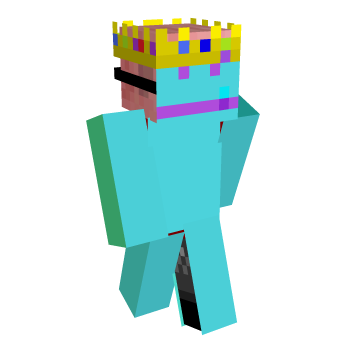 Blue Lightblue Minecraft Skin