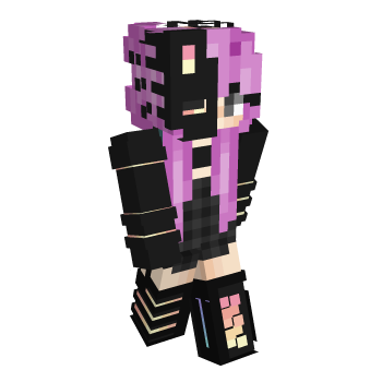 Neon Pink Minecraft Skin