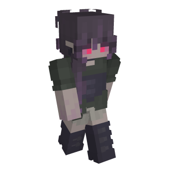 Glowing Eyes Minecraft Skin