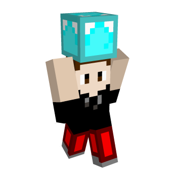 Holding Diamond Minecraft Skin