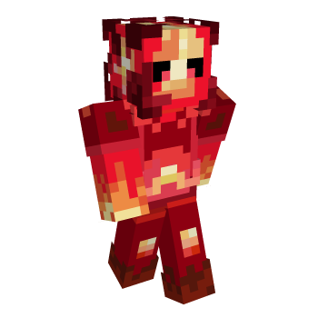 Lava Fire Minecraft Skin