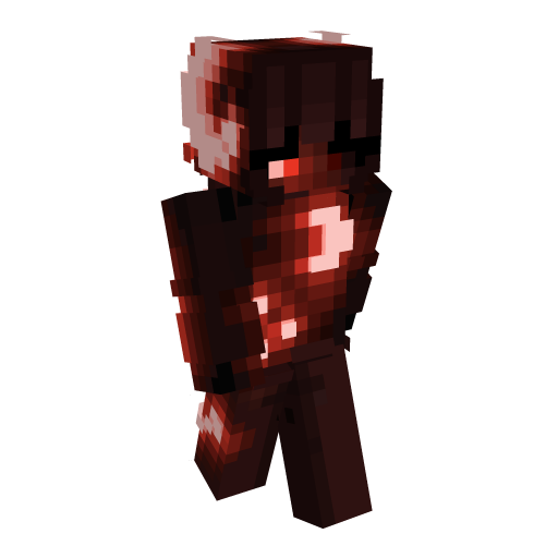 Red Black Minecraft Skin - Laby