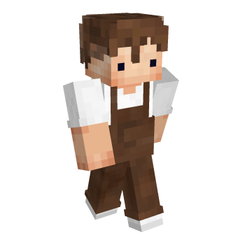 Coveralls Brown Minecraft Skin