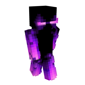 Black Purple Minecraft Skin
