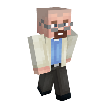 Breaking Bad Walter Minecraft Skin