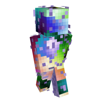 Taupe Splatter Minecraft Skin