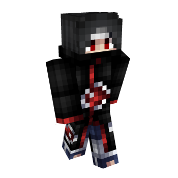 Itachi Anime Minecraft Skin