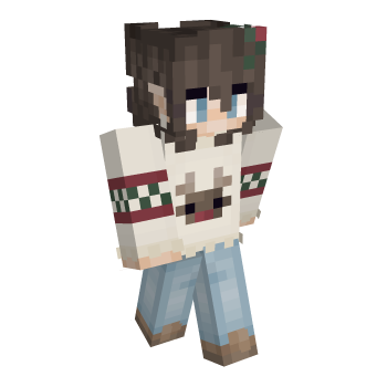 Red Xmas Minecraft Skin