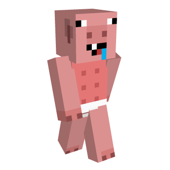 Pig Derpy Minecraft Skin