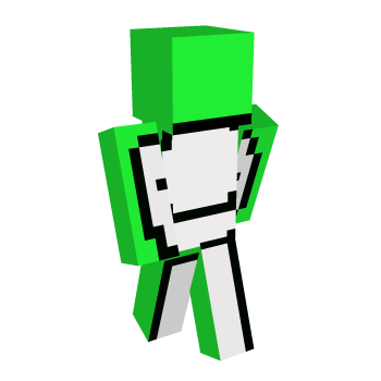 Dream Green Minecraft Skin