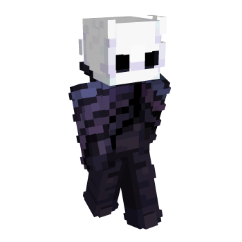 Hollow Knight Horns Minecraft Skin