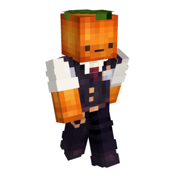 Pumpkin Halloween Minecraft Skin