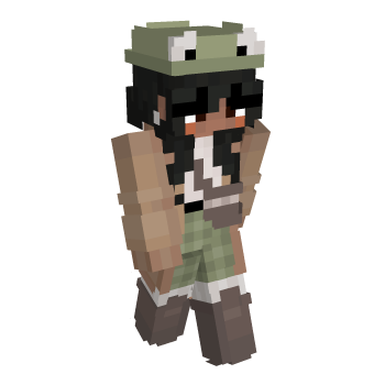 Cute Frog Minecraft Skin