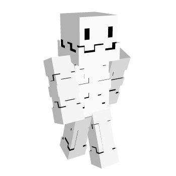 Warrior White Minecraft Skin
