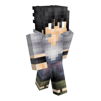 Sasuke Samurai Minecraft Skin