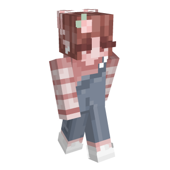 Hair Pink Minecraft Skin