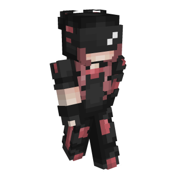 Futuristic Pink Minecraft Skin