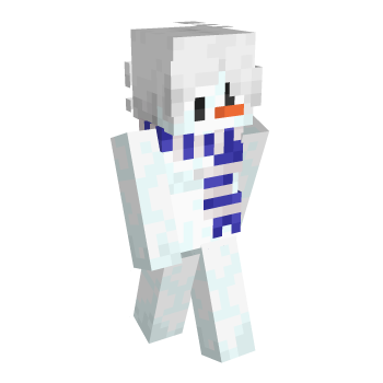 Snowman Scarf Minecraft Skin