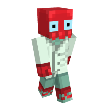 Ocean Alien Minecraft Skin