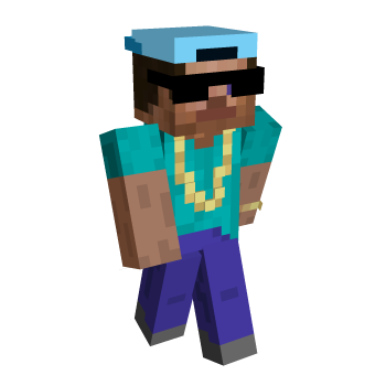 Rich Blue Minecraft Skin
