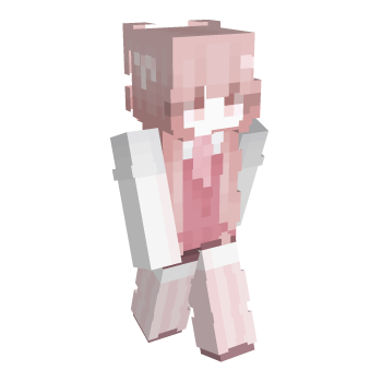 Girl Pink Hair Minecraft Skin