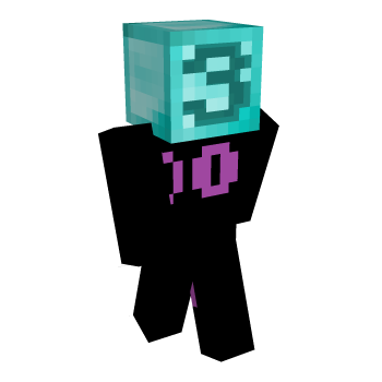 Number Font Diamond Minecraft Skin