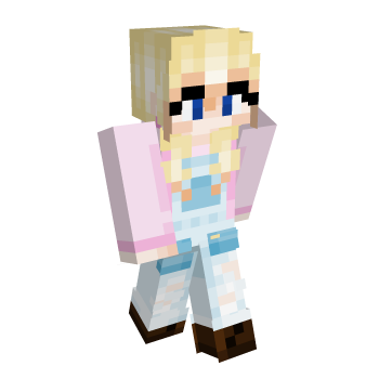 Hair Grey Minecraft Skin