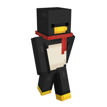 Winter Pinguin Minecraft Skin