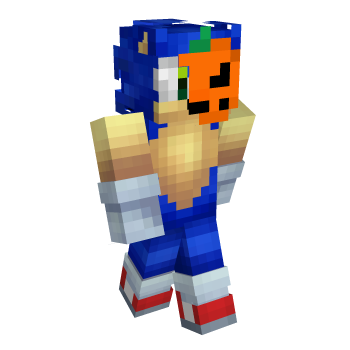 Halloween Sonic Minecraft Skin