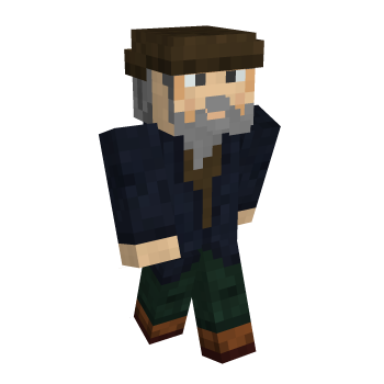 Old Old Man Minecraft Skin - Laby