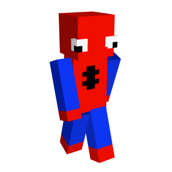 Spiderman Minecraft Skin