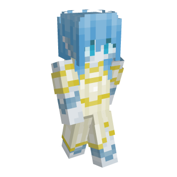 Cleric Mermaid Minecraft Skin