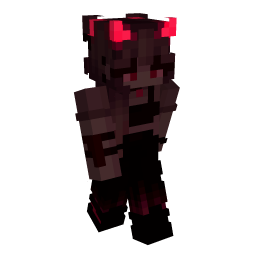 Scary Devil Girl Minecraft Skin