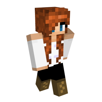 Red Head Cute Minecraft Skin
