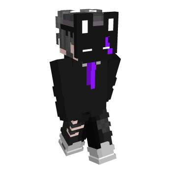 Mask Black Minecraft Skin