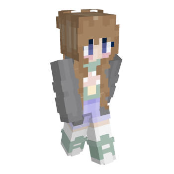 Trendy Aesthetic Minecraft Skin
