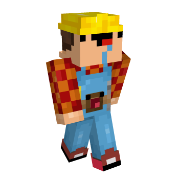 Noob Builder Minecraft Skin
