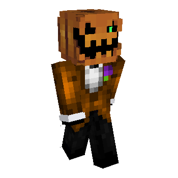 Pumpkin Suit Minecraft Skin