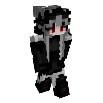 Gothic All Black Minecraft Skin