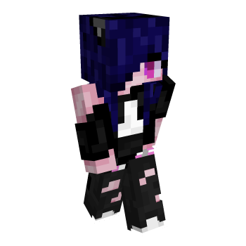 Cutesy Nekomimi Minecraft Skin