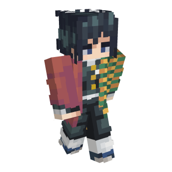 Demon Slayer Minecraft Skin