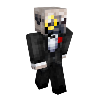Suit Pug Minecraft Skin