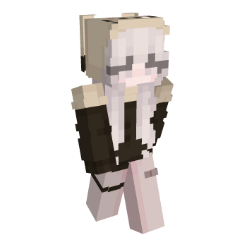 Girl Egirl Minecraft Skin