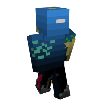 Ocean Pixel Art Minecraft Skin
