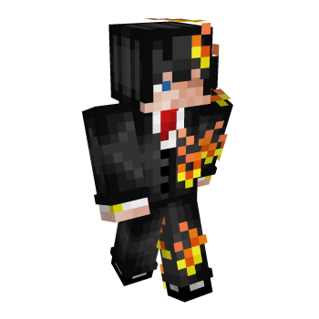 Fire Minecraft Skin