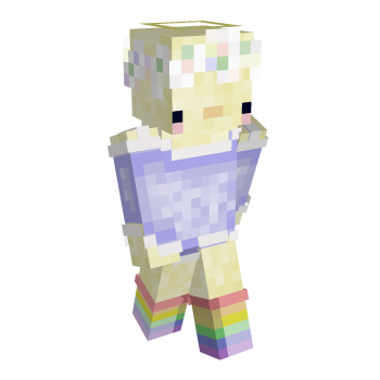 Easter Fluffy Minecraft Skin