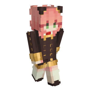 Girl Pink Minecraft Skin
