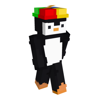 Penguin Propeller Hat Minecraft Skin